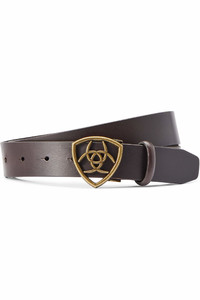 2023 Ariat Womens The Shield Belt 10043947 - Cocoa